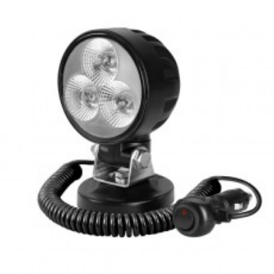 Durite 0-420-30 3 x 10W Compact Flood Beam LED Work Lamp With Magnetic Base - 12/24V PN: 0-420-30